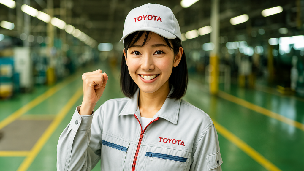 トヨタ期間工の女性