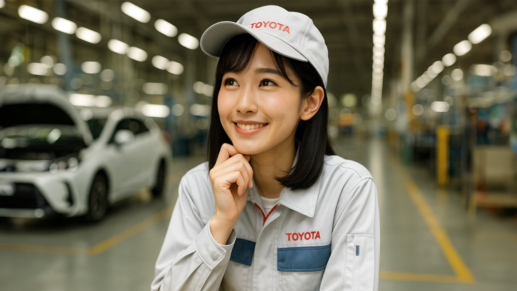 トヨタ期間工の女性