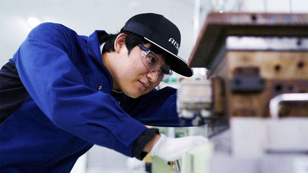 アイシンの作業