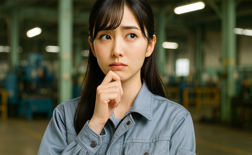 工場は精神的につらい！壊れる前に整える対処法