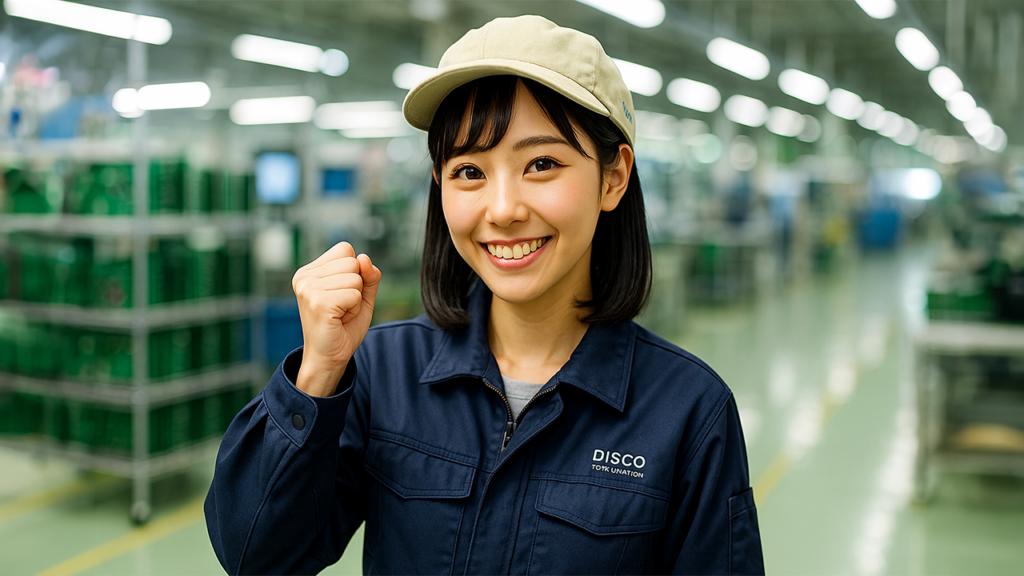 ディスコ期間工の女性