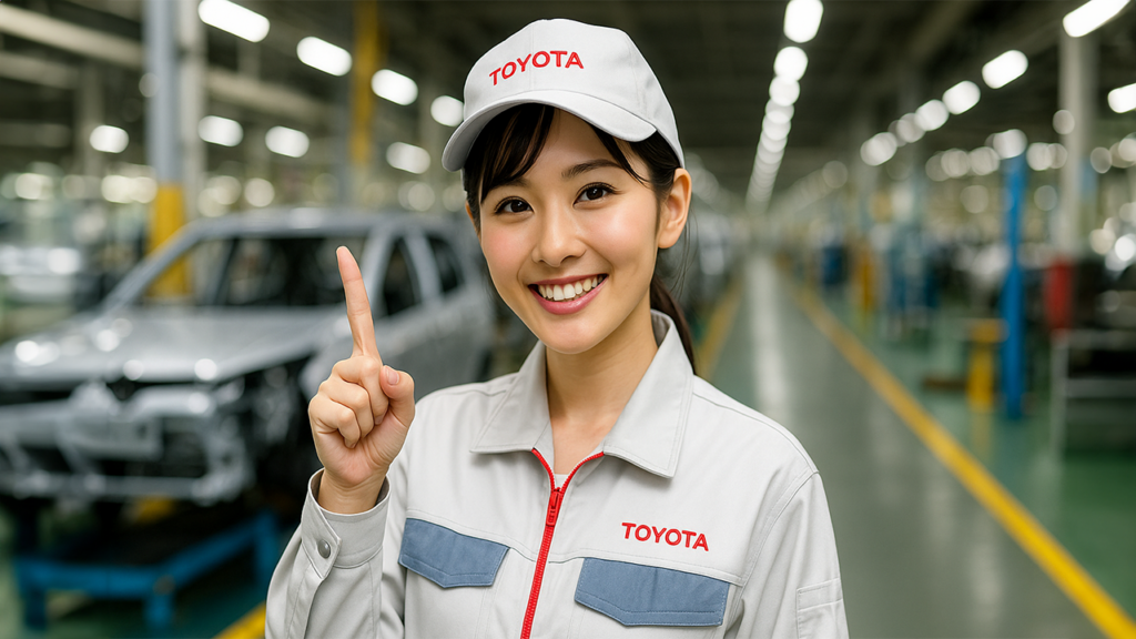 トヨタ期間工の女性