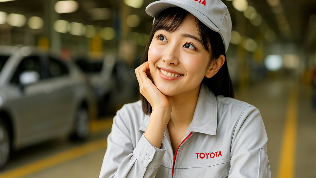 トヨタ期間工の女性