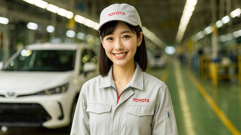 トヨタ期間工の女性