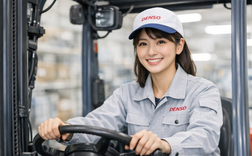 デンソー期間工でフォークリフトを使用する配属を狙い安定収入を得る方法
