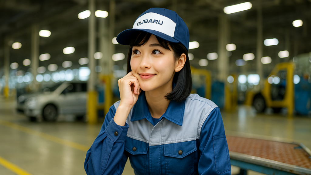 スバル期間工の女性