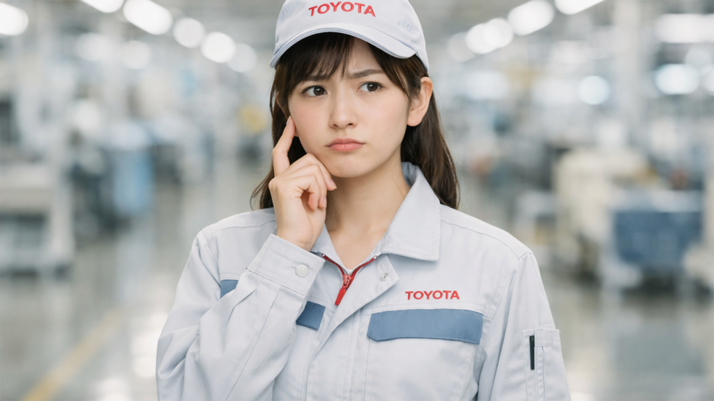トヨタ期間工の女性