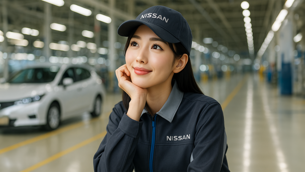日産期間工の女性