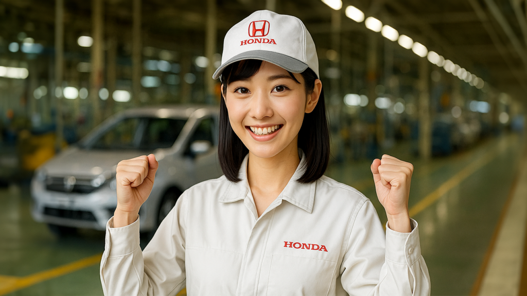 ホンダ期間工の女性
