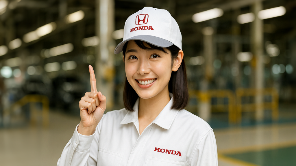 ホンダ期間工の女性