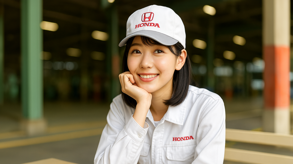 ホンダ期間工の女性