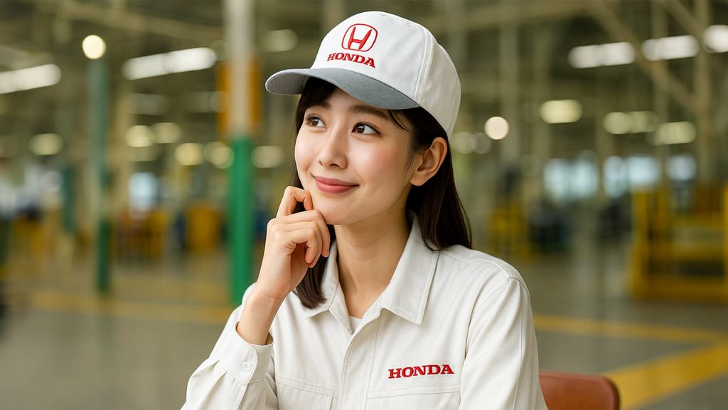 ホンダ期間工の女性
