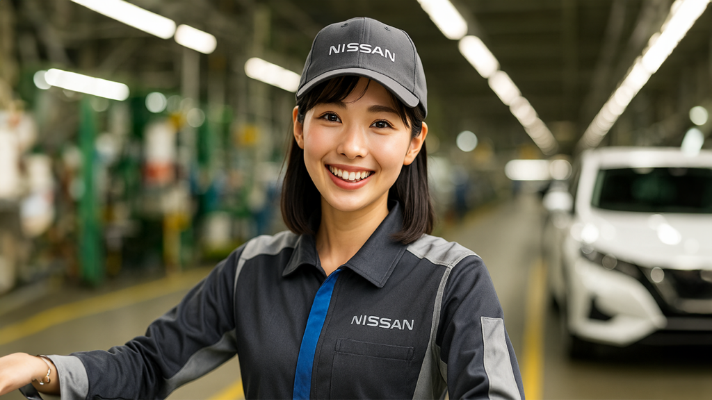 日産期間工の女性