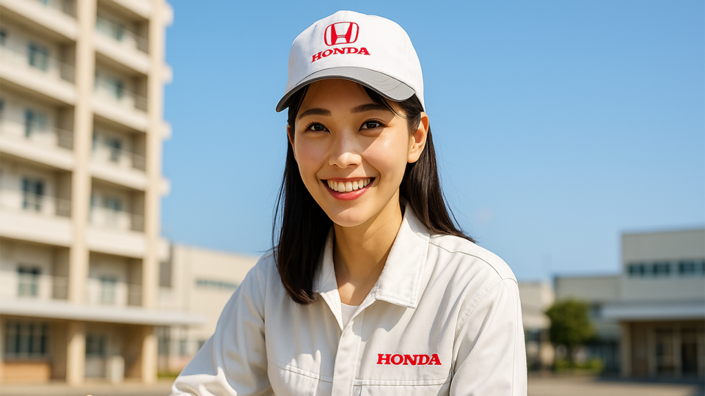 寮住まいのホンダ期間工の女性
